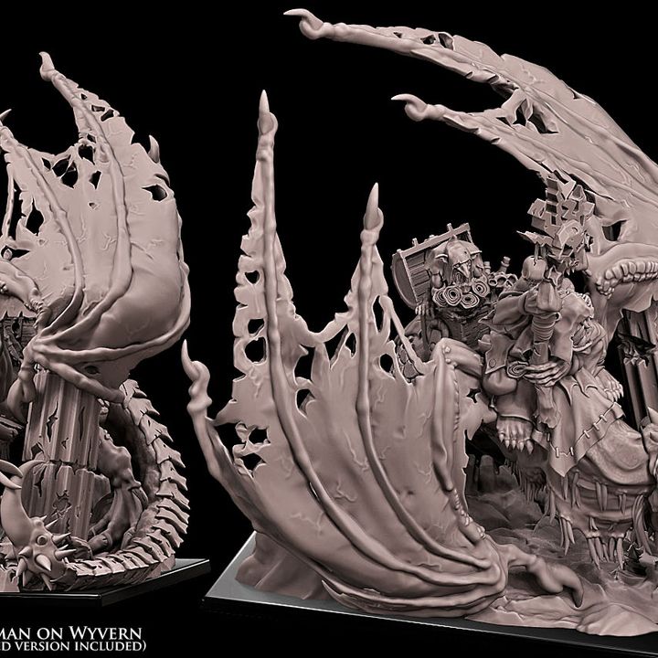 Chaman orque sur vouivre