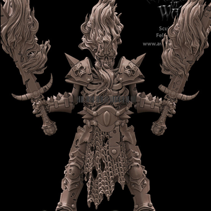 héros revenant double armes