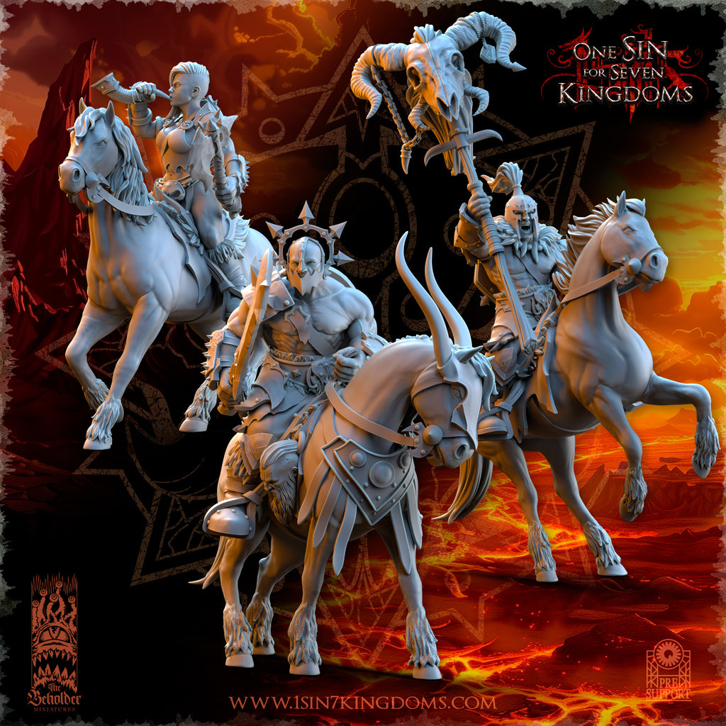 Cavaliers maraudeurs des Dieux sombre