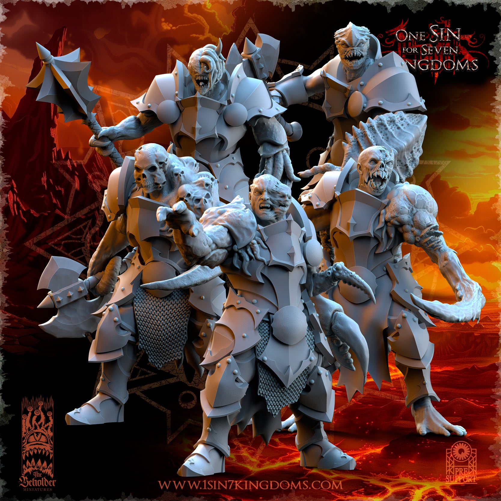 Guerriers Mutant des Dieux sombres