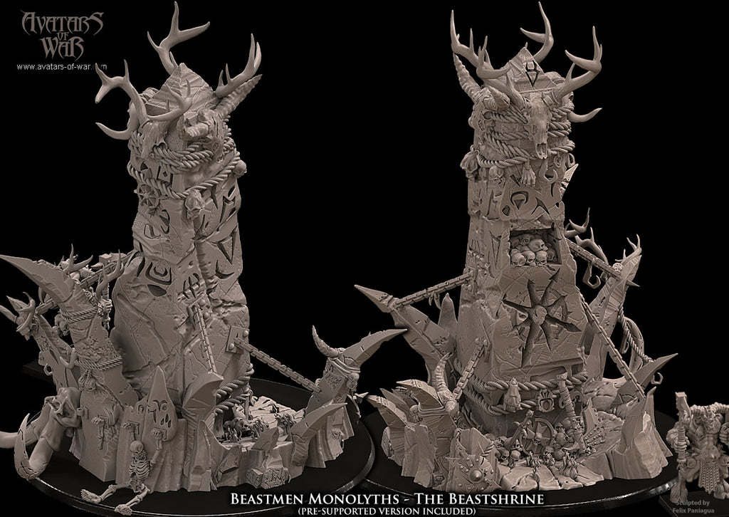 monolithe hommes bêtes