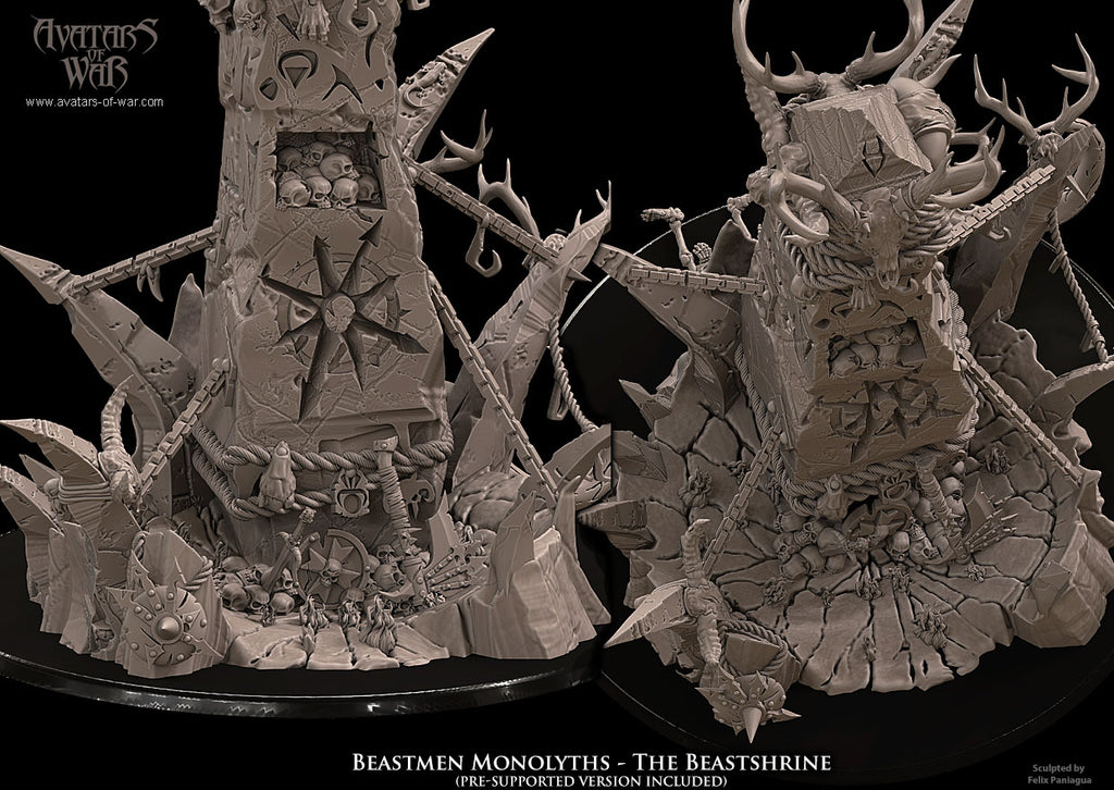 monolithe hommes bêtes