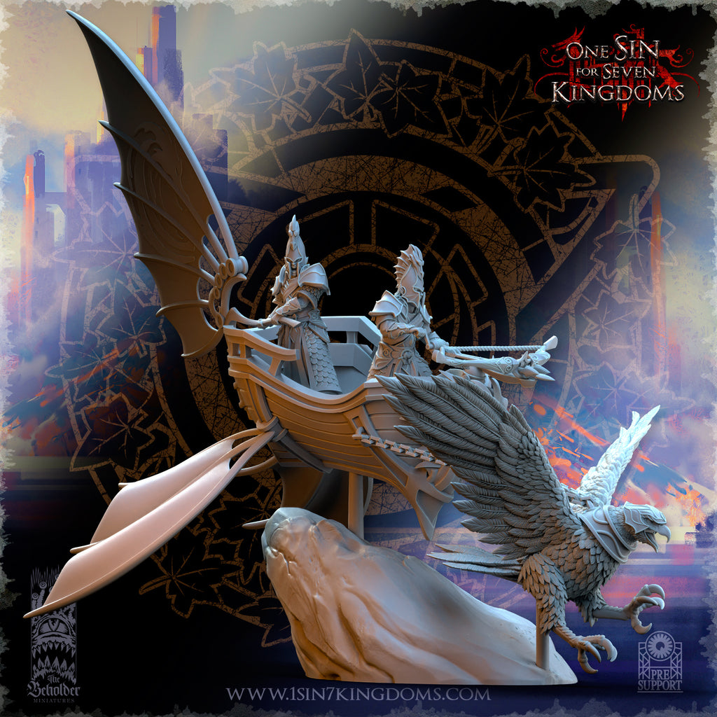 Char de l'Aigle des elfes d'Asur