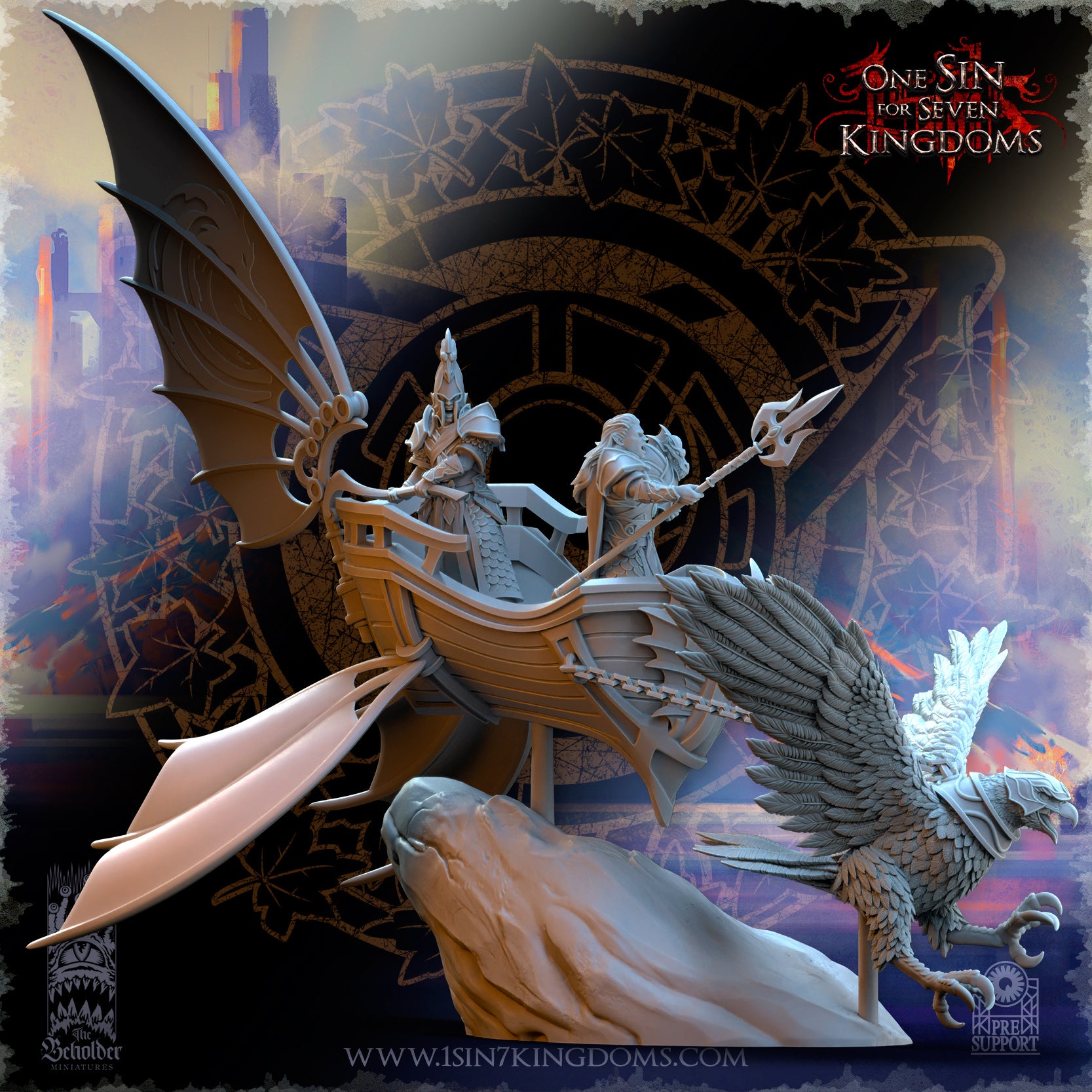 Char de l'Aigle des elfes d'Asur