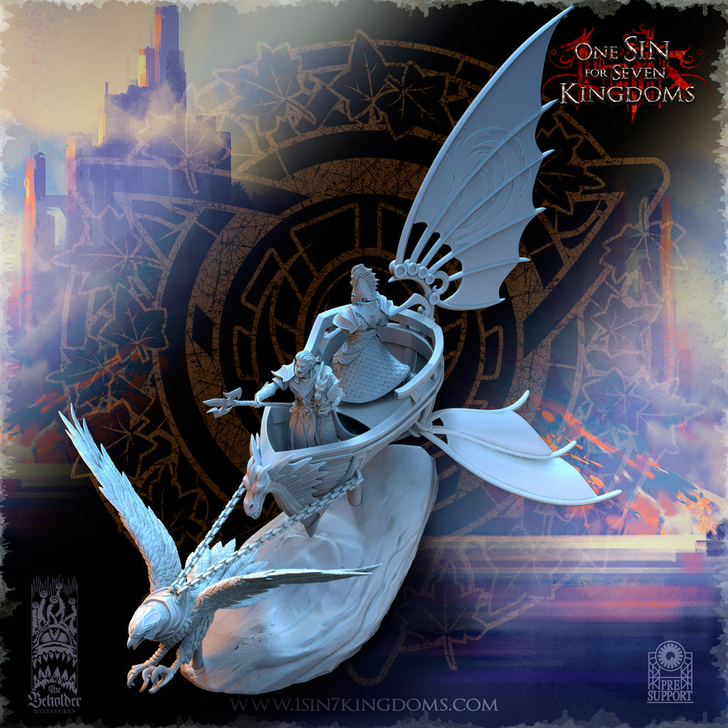 Char de l'Aigle des elfes d'Asur