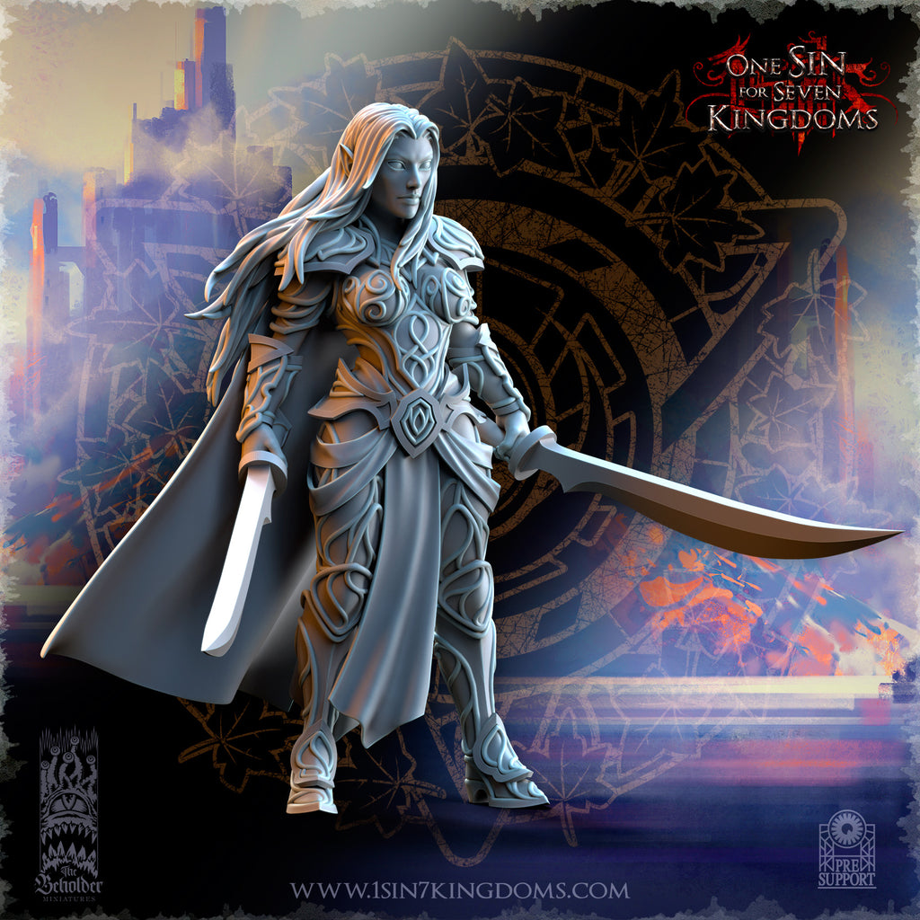 Lyriel, capitaine des elfes d'Asur