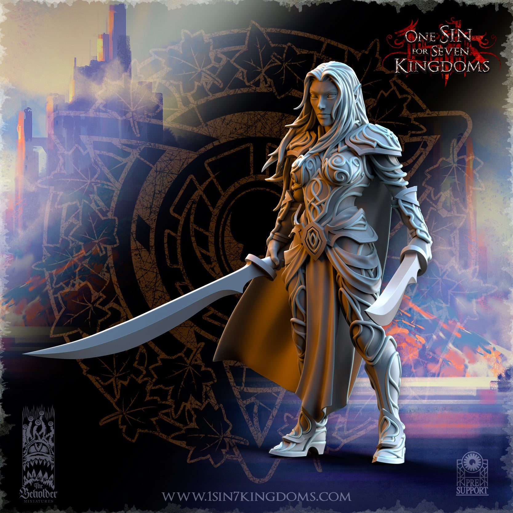 Lyriel, capitaine des elfes d'Asur