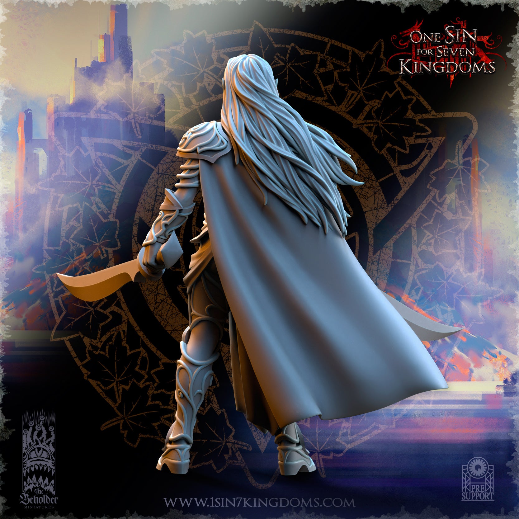 Lyriel, capitaine des elfes d'Asur