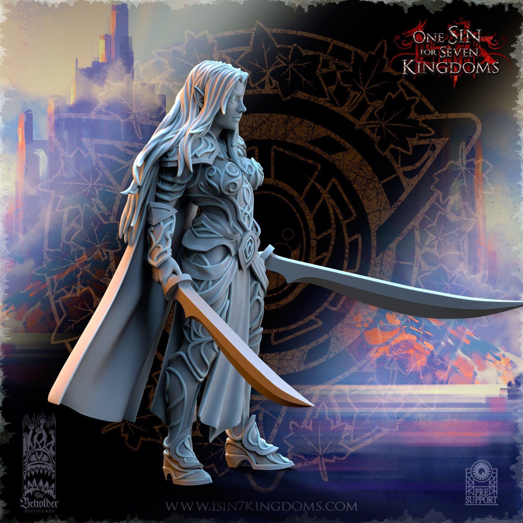 Lyriel, capitaine des elfes d'Asur