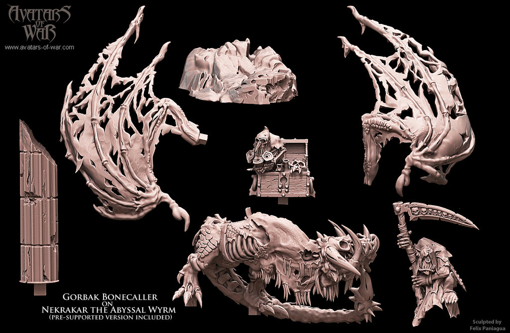 nécromancien sur vouivre zombie