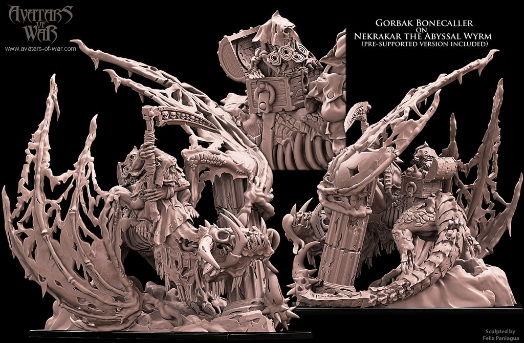 nécromancien sur vouivre zombie