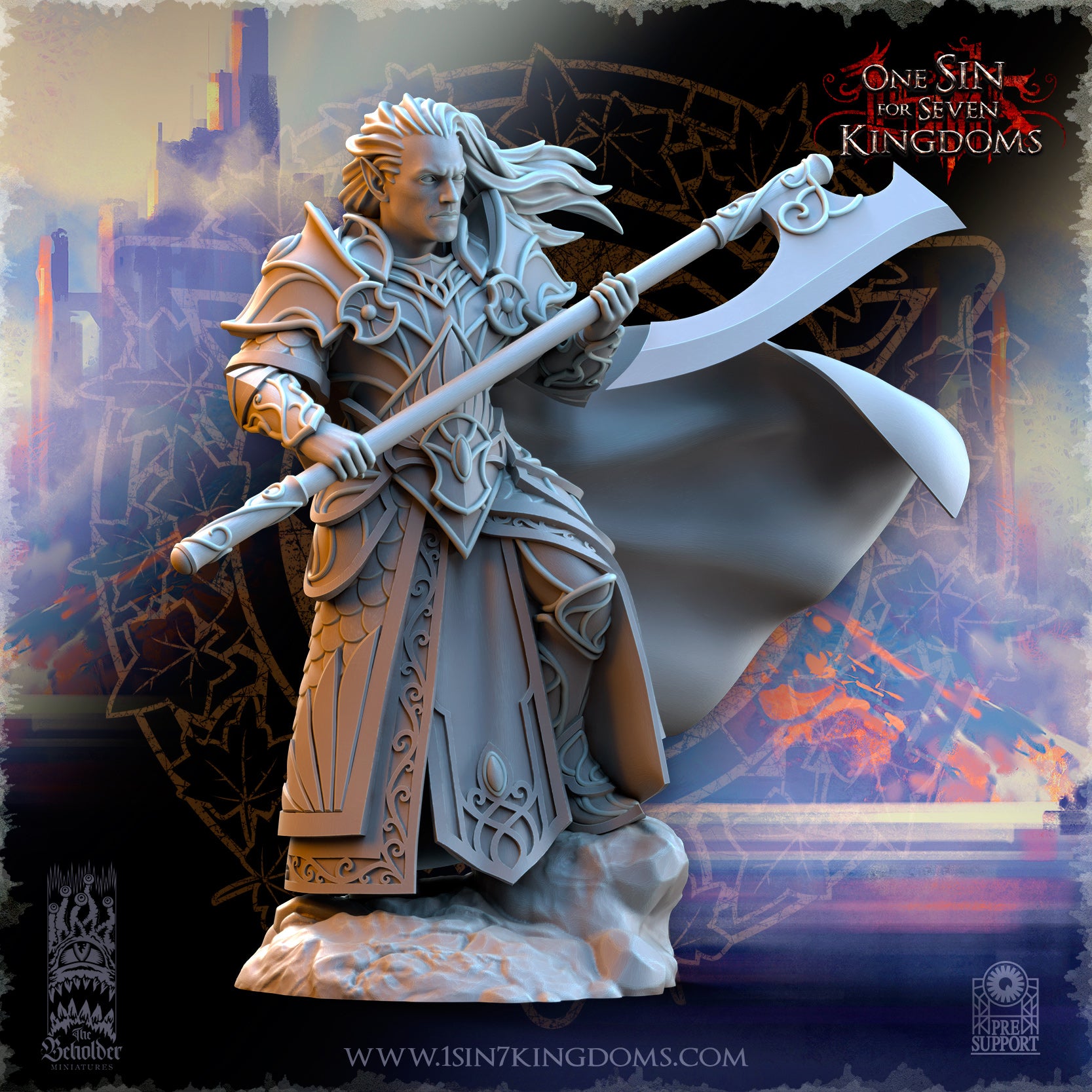 Polomhir, commandant des elfes d'Asur