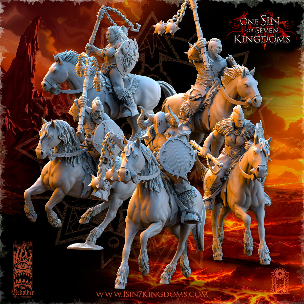 Cavaliers maraudeurs des Dieux sombre