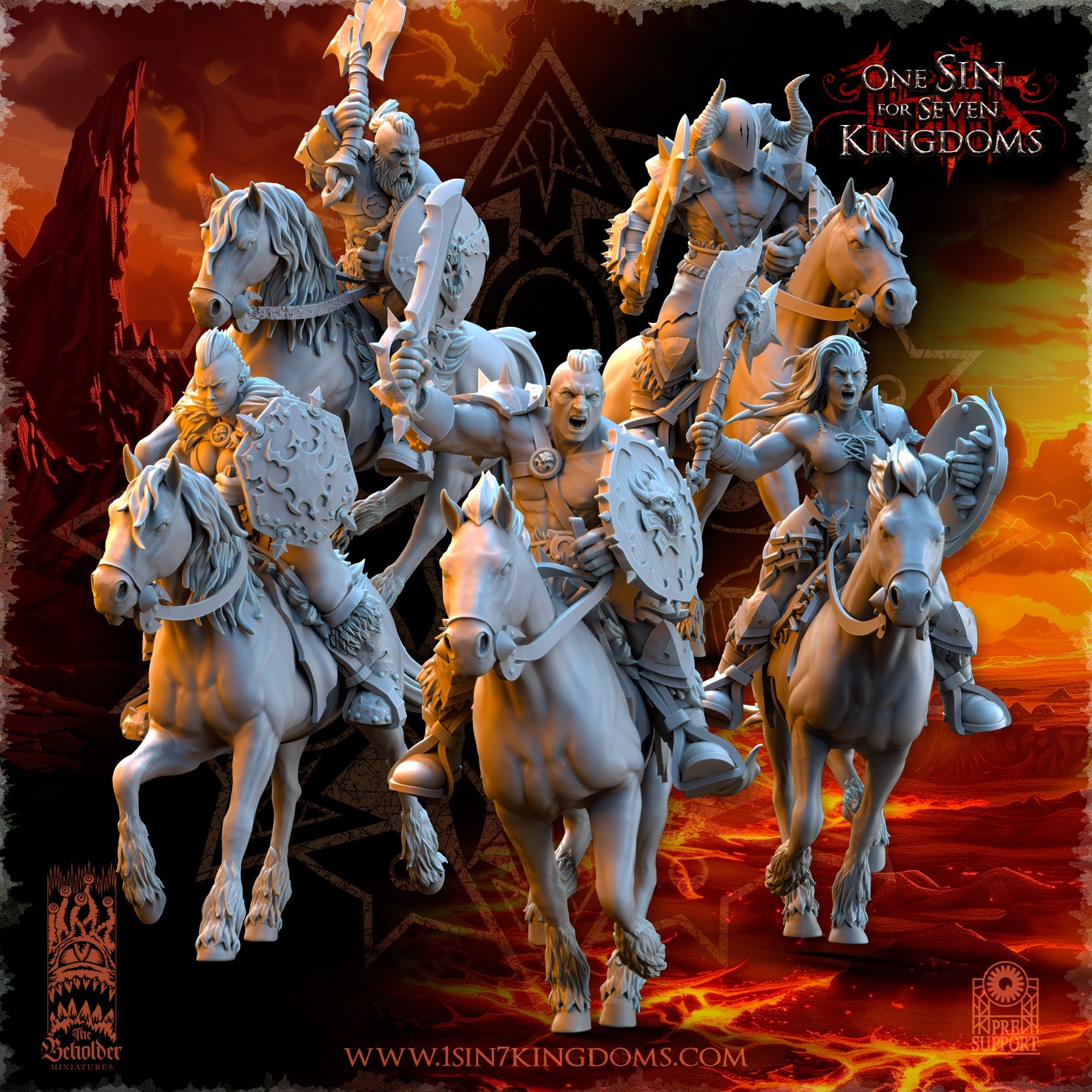 Cavaliers maraudeurs des Dieux sombre