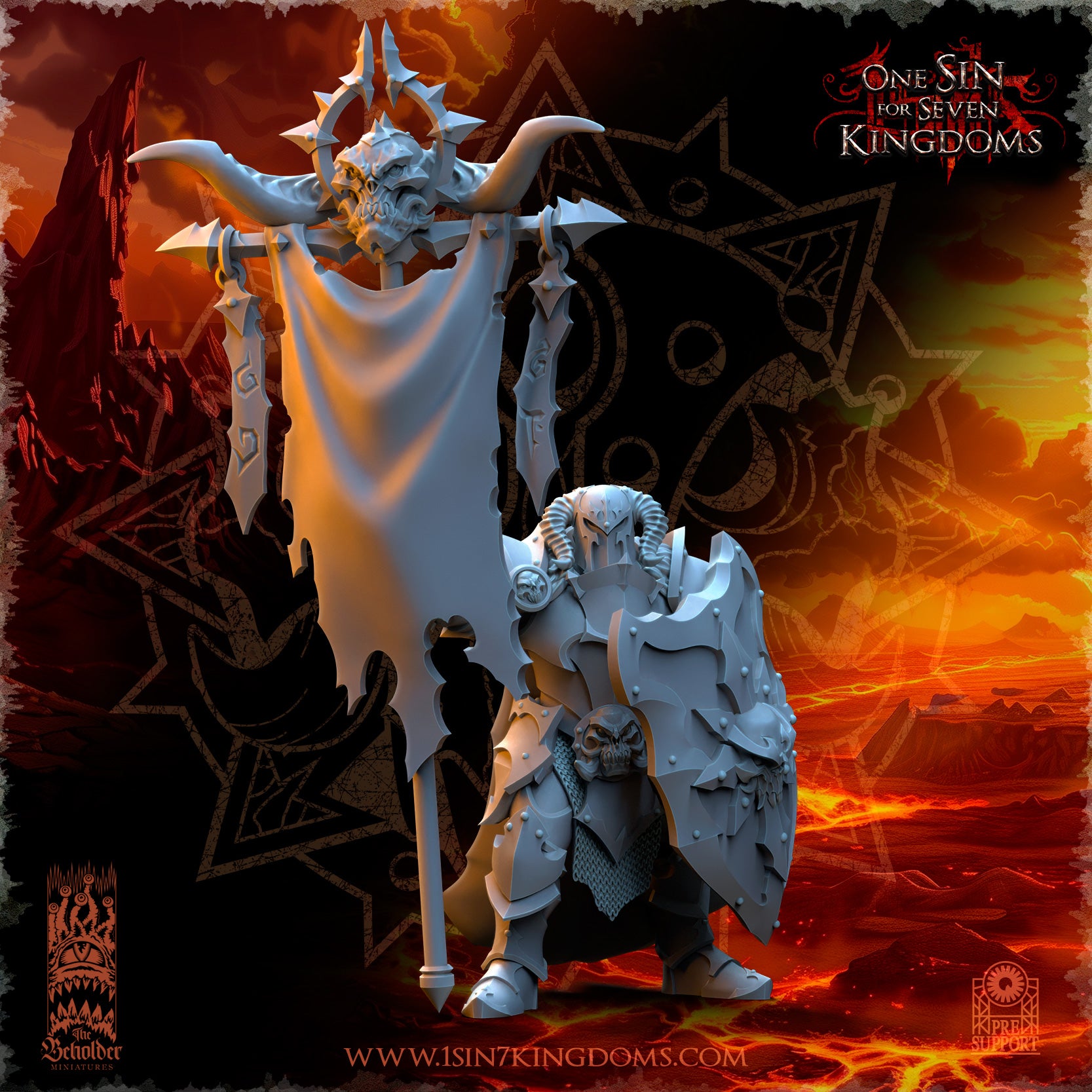 Guerriers à pied des Dieux sombres