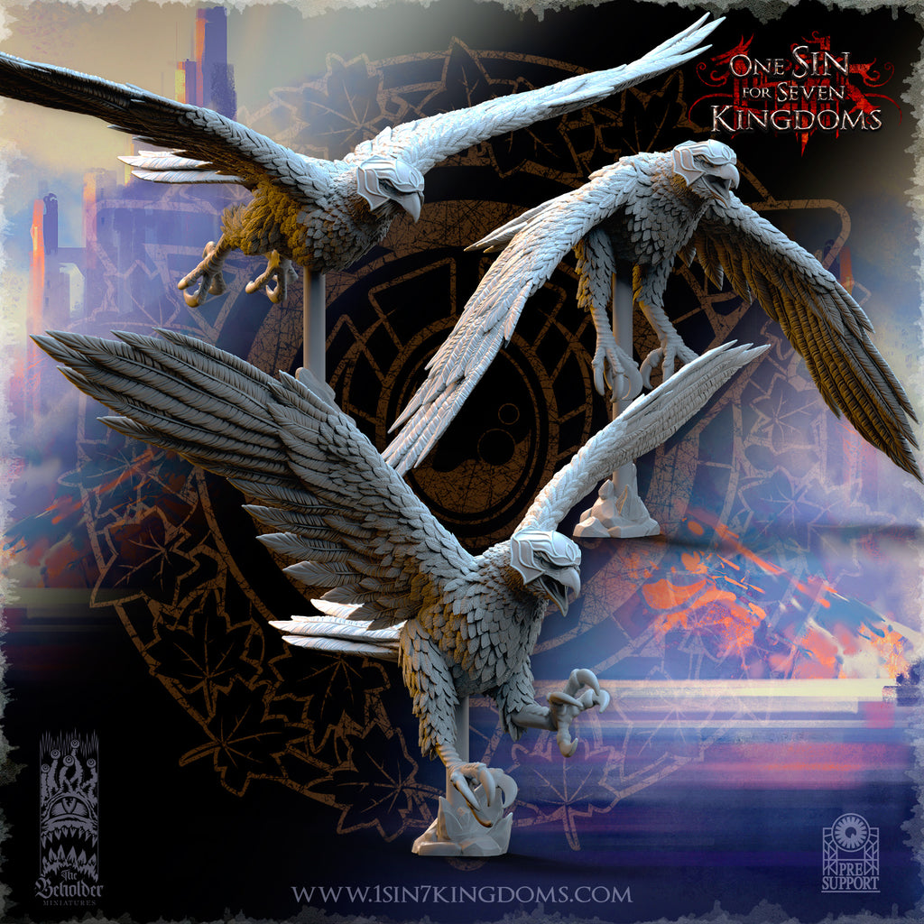 Grands aigles des elfes d'Asur