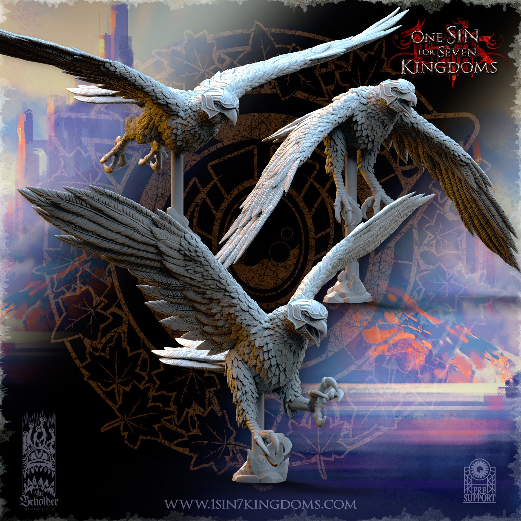 Grands aigles des elfes d'Asur