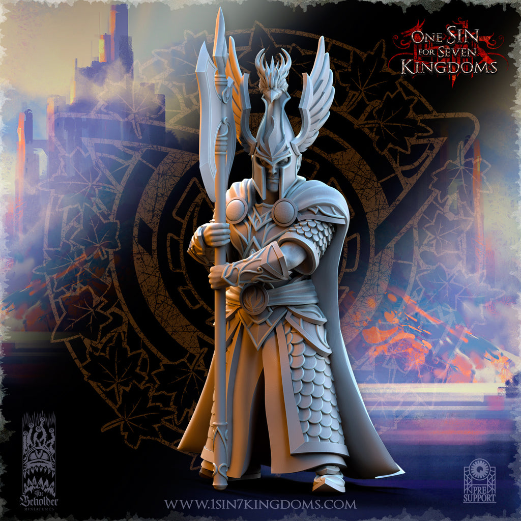 Les gardiens des oiseaux ardents des elfes d'Asur