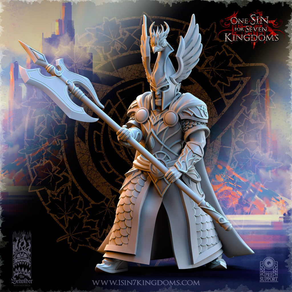 Les gardiens des oiseaux ardents des elfes d'Asur