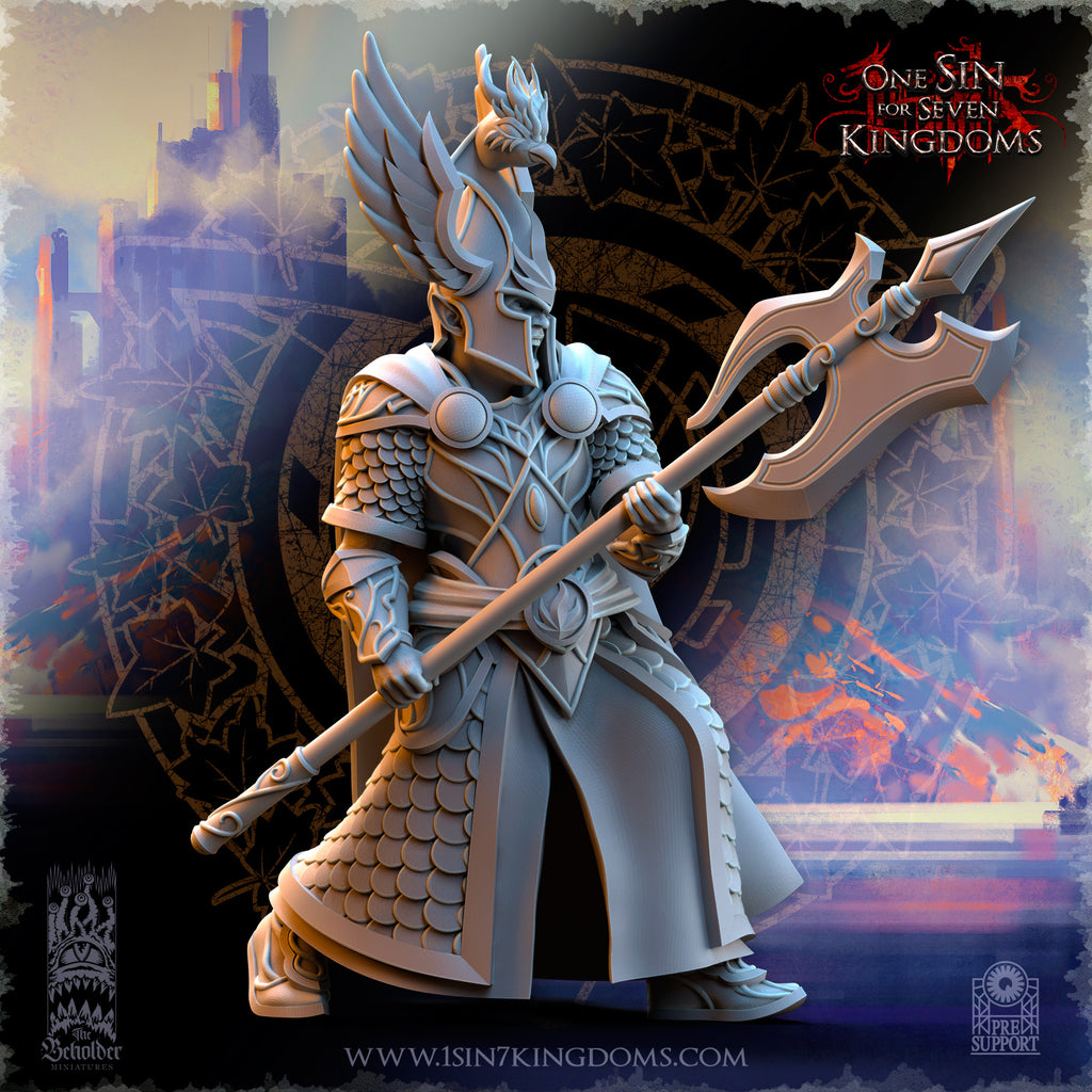 Les gardiens des oiseaux ardents des elfes d'Asur