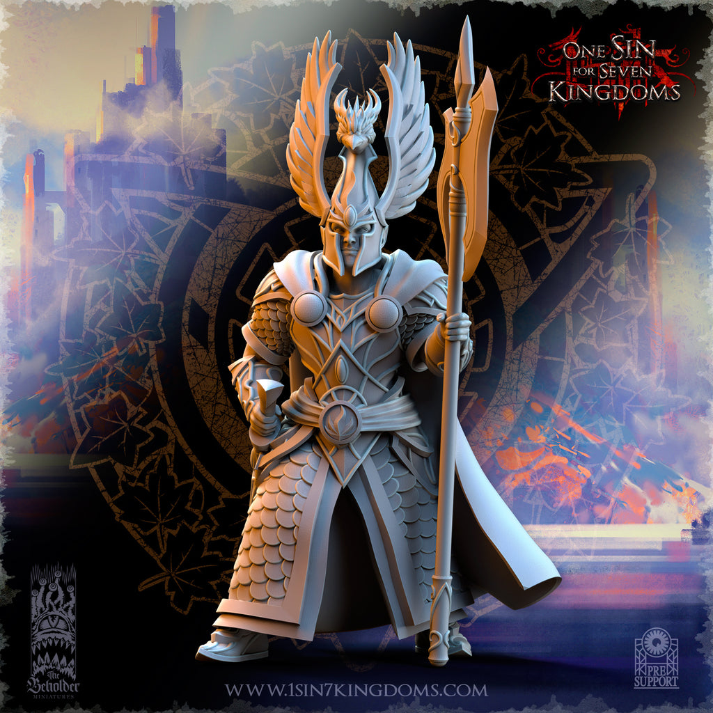 Les gardiens des oiseaux ardents des elfes d'Asur