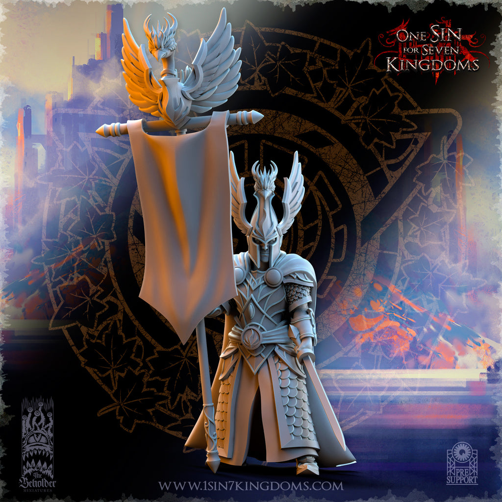 Les gardiens des oiseaux ardents des elfes d'Asur