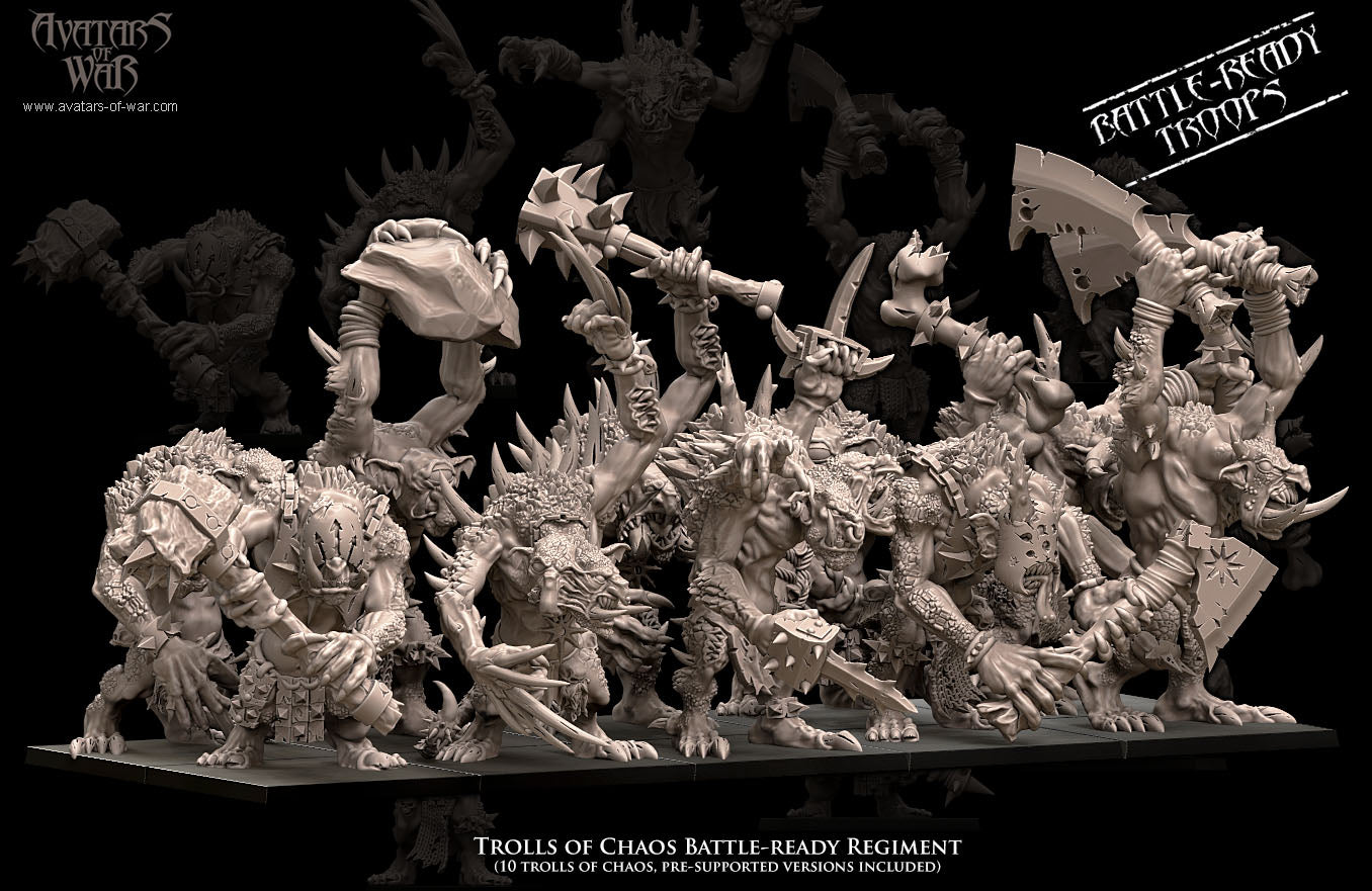 Régiment de Troll Mutant