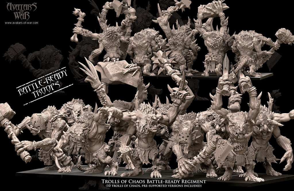 Régiment de Troll Mutant