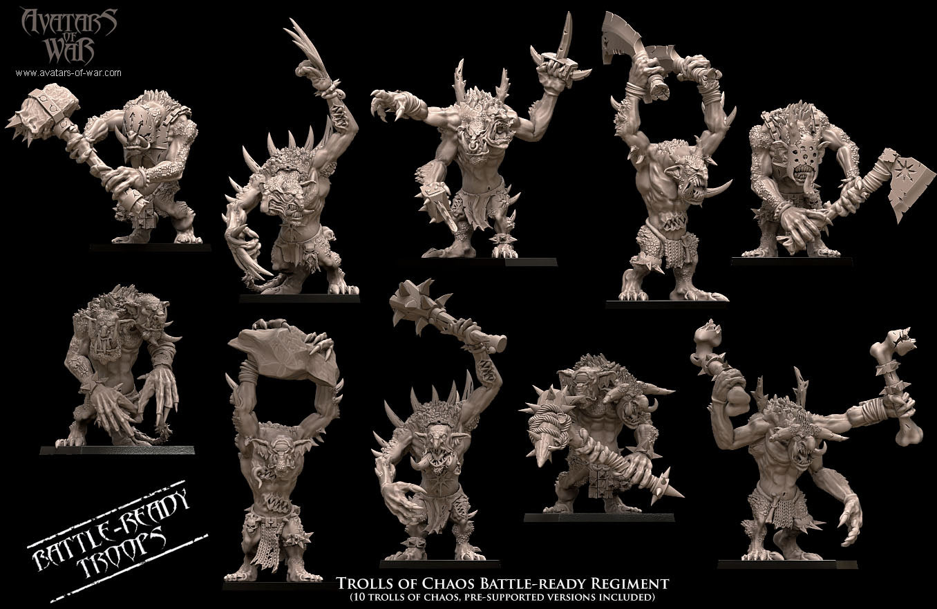 Régiment de Troll Mutant