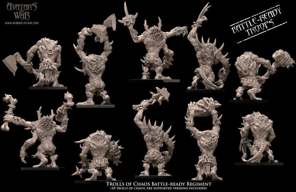 Régiment de Troll Mutant